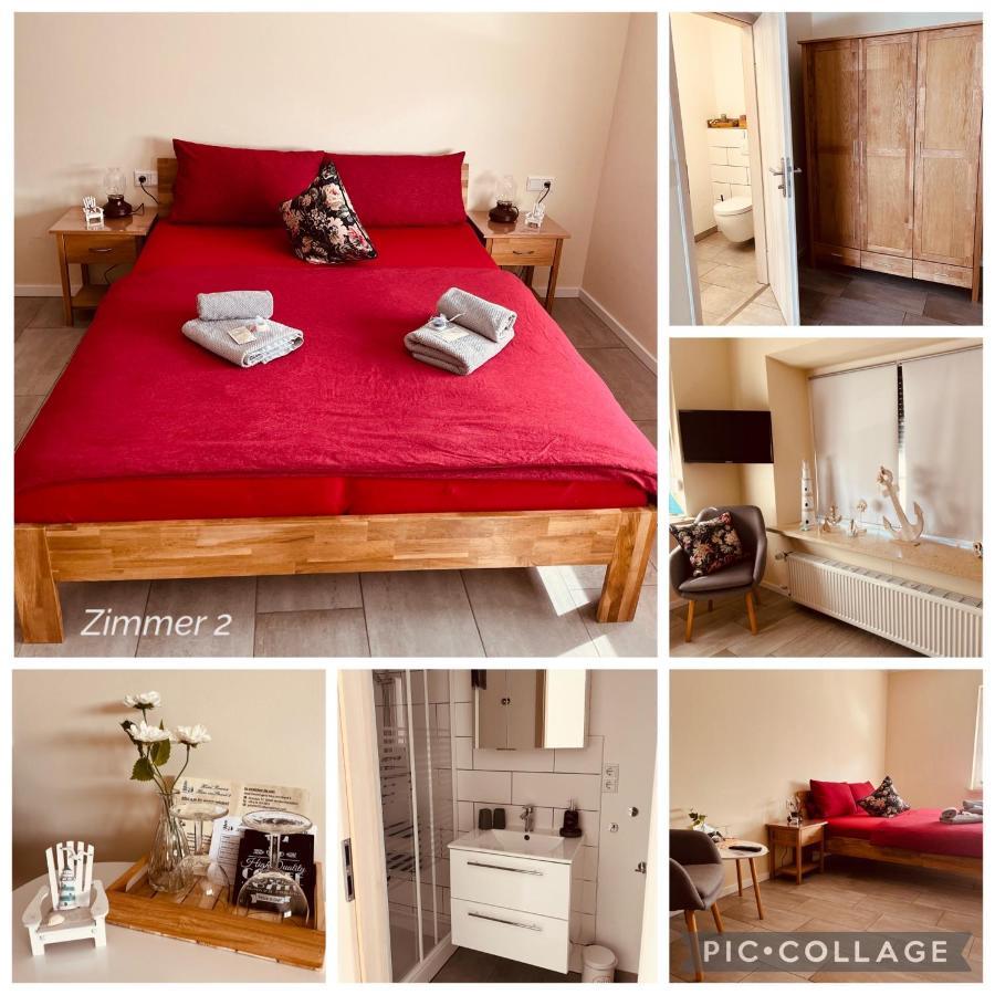 Hotel Pension Garni Haus Am Strand 2 Норддайх Экстерьер фото